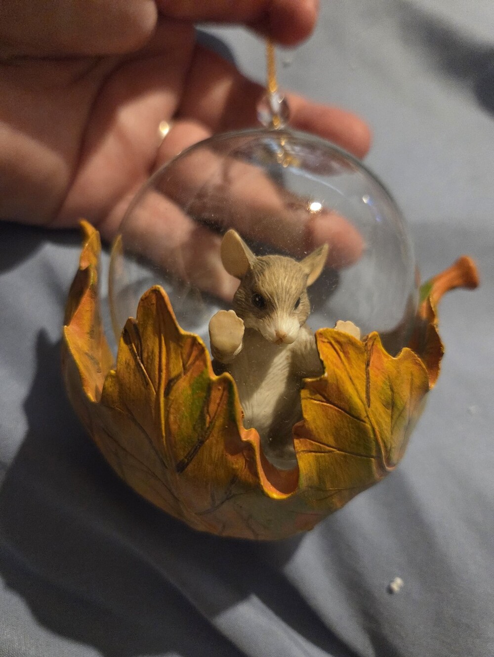Charming Tails Retired Ornament Rare